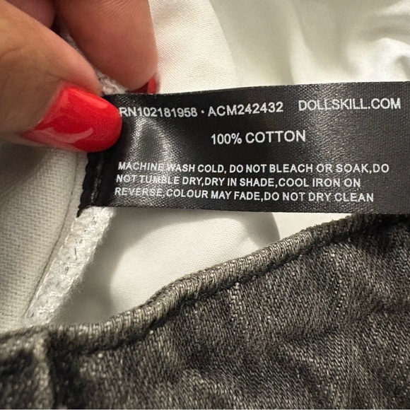 Too Punk, Current Mood by Dolls Kill Multicolor Plaid and Black Splattered Jeans - Picture 6 of 12